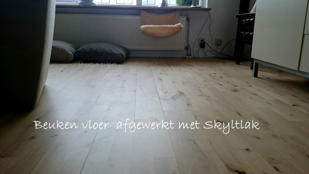 houten vloer schuren lakken Friesland
